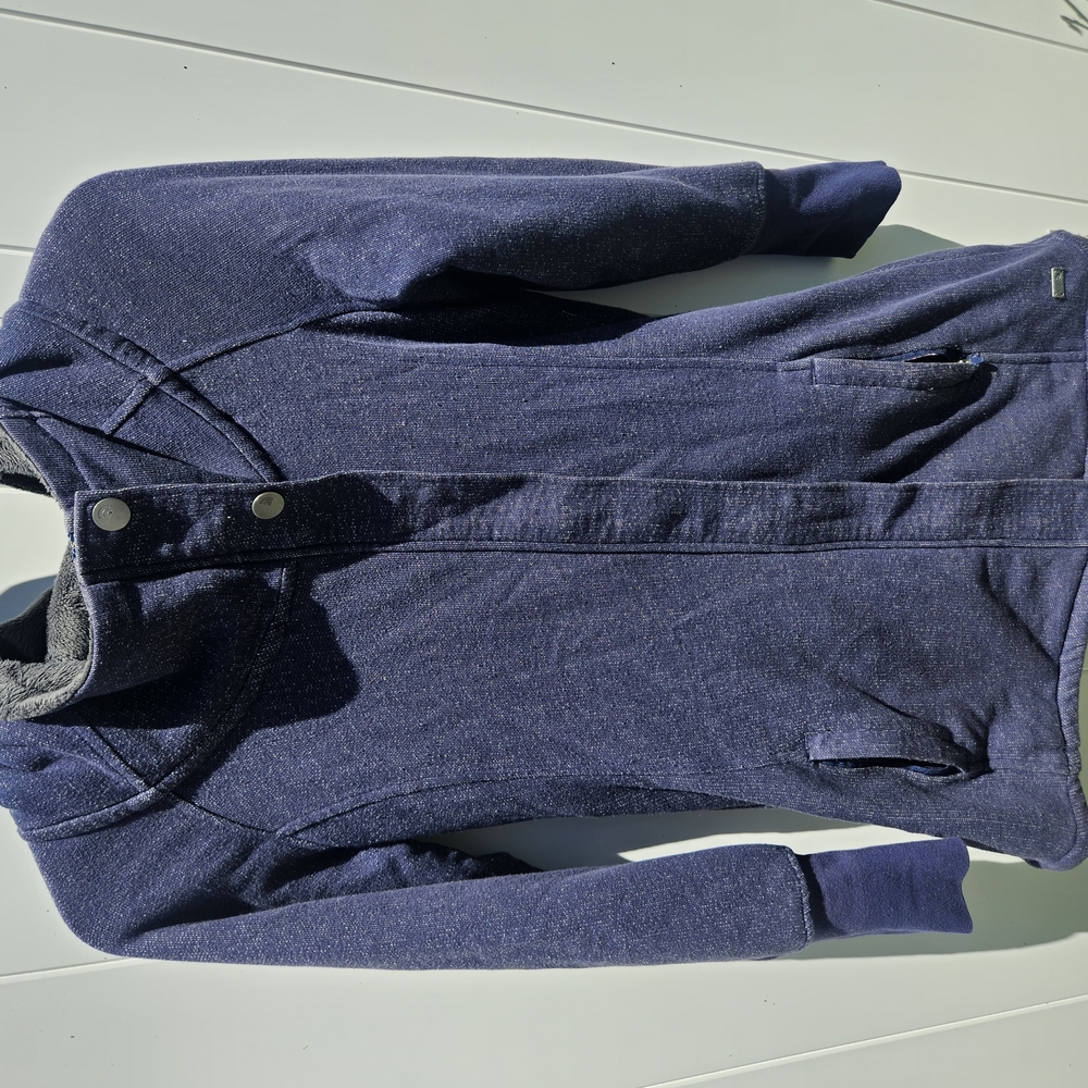The North Face Blue Zip Up Sweater
